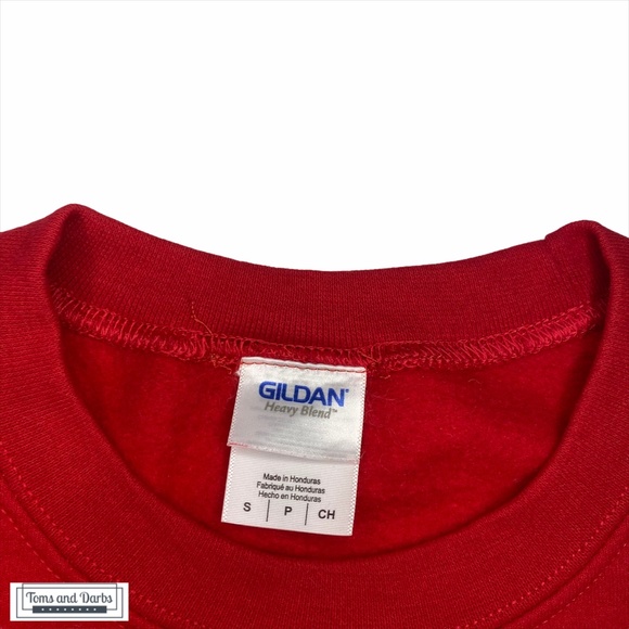 Nova Scotia Unisex Crew Neck Sweater Red - Picture 5 of 10